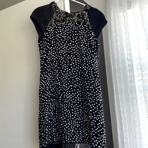 French Connection Beaded Mini Dress Size 8